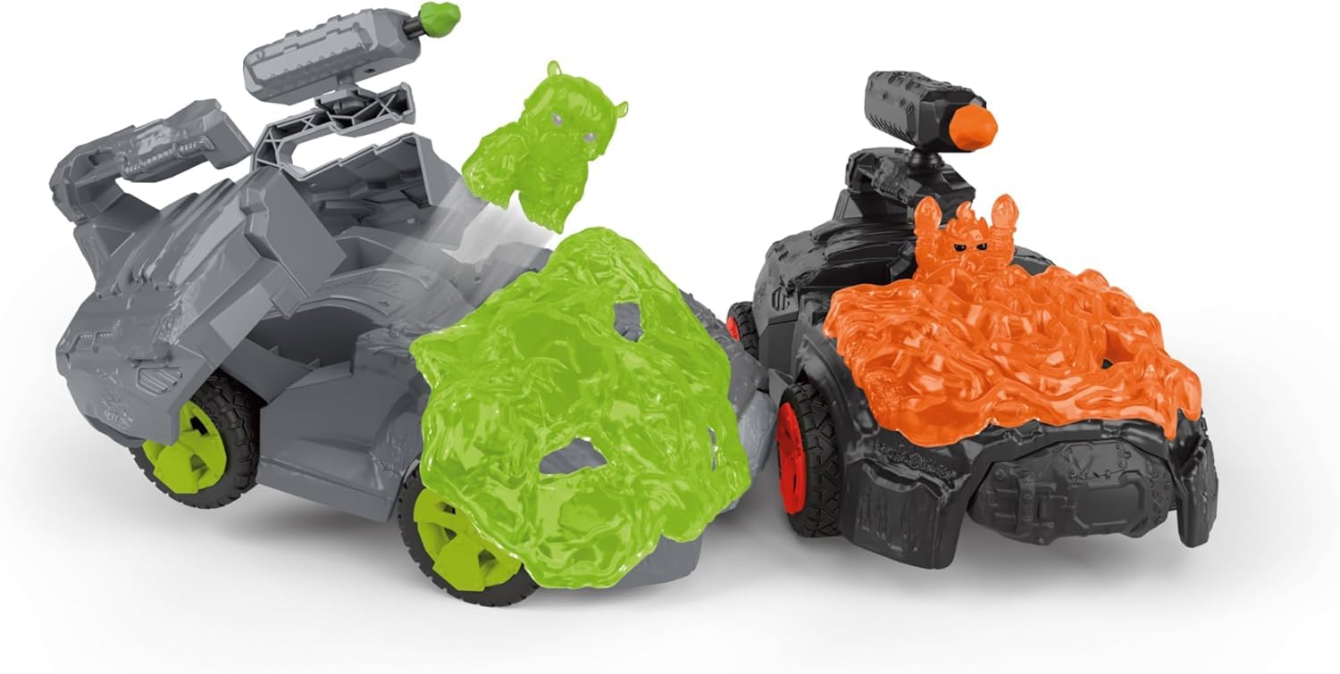 SCHLEICH Eldrador Creatures — Crashmobile de Pierre 17 pièces – Image 4