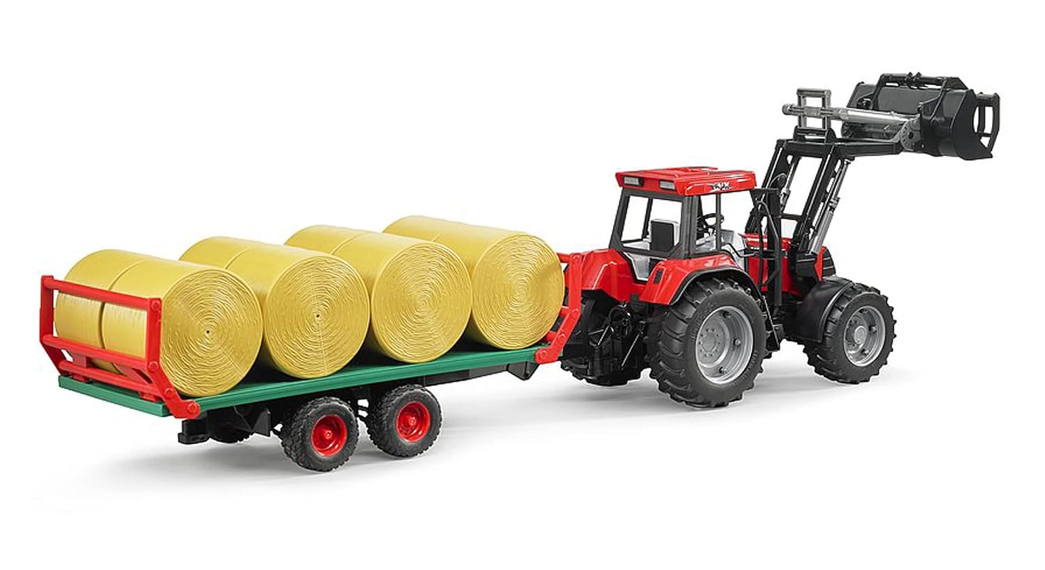 BRUDER 02220 — Remorque de transport de balles avec 8 balles – Image 3