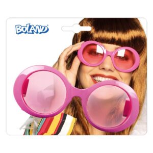 Alternative view of BOLAND Jackie — Lunettes de fête rose fluo