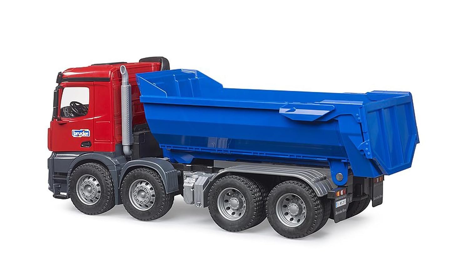 BRUDER MB Arocs — Camion à benne basculante Halfpipe – Image 2