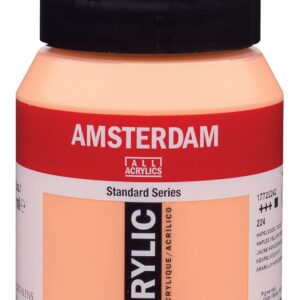 Amsterdam Standard Series Acrylique Pot 500 ml Jaune de Naples Rouge 224 (17722242)