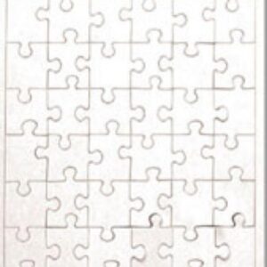 10 puzzles de 54 pièces à décorer - 24 x 16 cm - Graines créatives