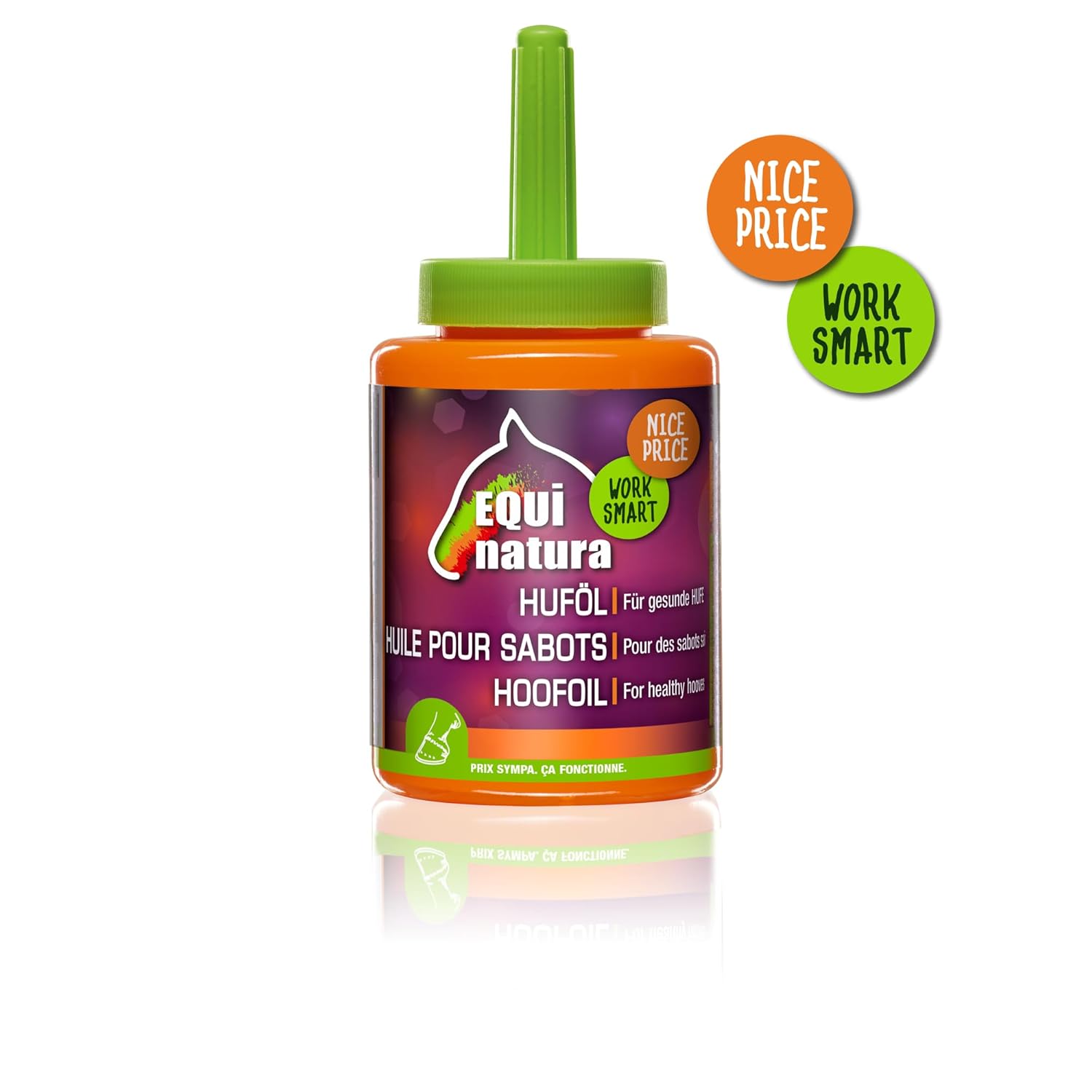 EQUINATURA — Huile pour Sabots avec Pinceau 450 ml – Image 3