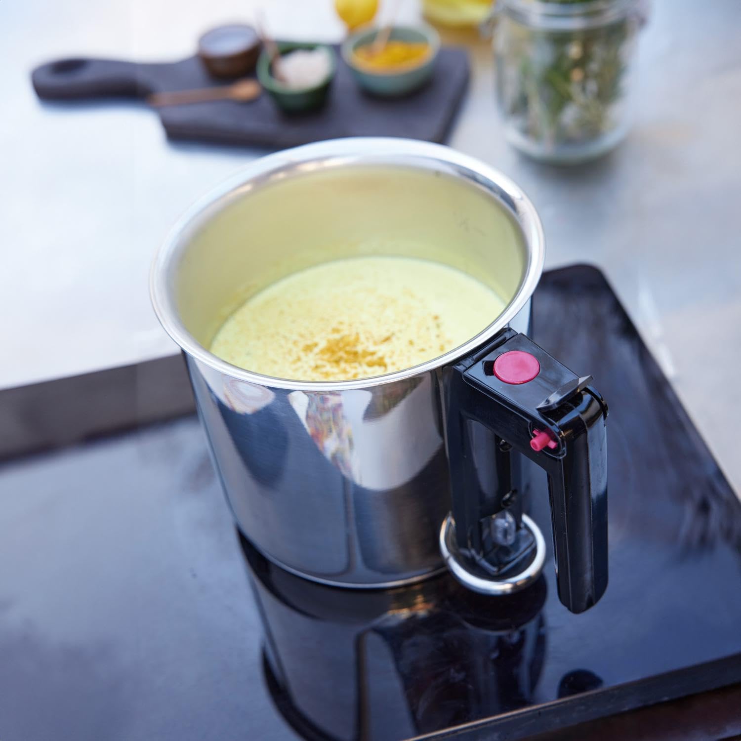BAUMALU — Saucière bain-marie inox 18/10 1,5L Ø16cm – Image 2