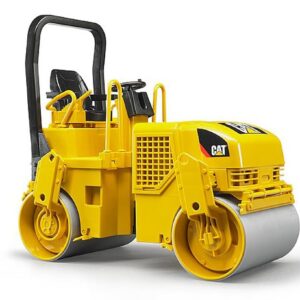 Alternative view of BRUDER CAT 02433 — Compacteur tandem vibrant 1:16