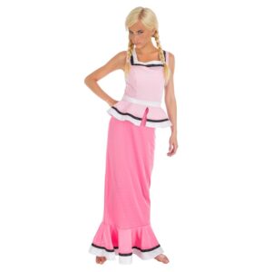 Chaks - Costume Bonemine pour femmes, tenue officielle Astérix et Obélix, ensemble gaulois 2 pièces pour carnaval et Comic Con