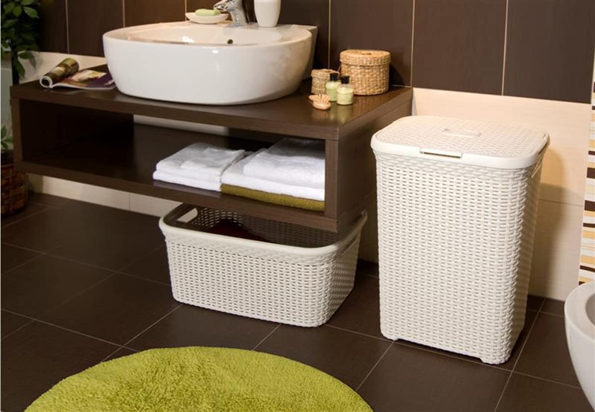 CURVER Style — Panier à linge 45L ivoire – Image 3