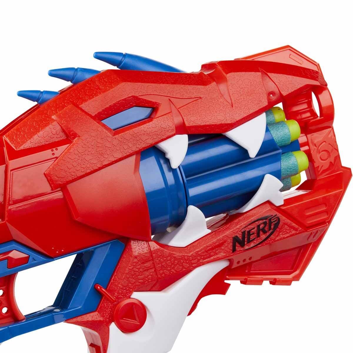 NERF DinoSquad Raptor-Slash — Blaster à barillet 6 fléchettes – Image 6