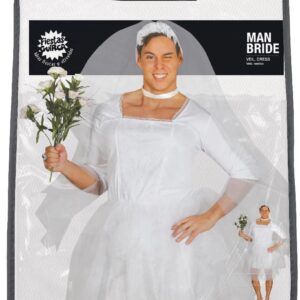 Alternative view of FIESTAS GUIRCA — Costume de Fiancée Homme Adulte M
