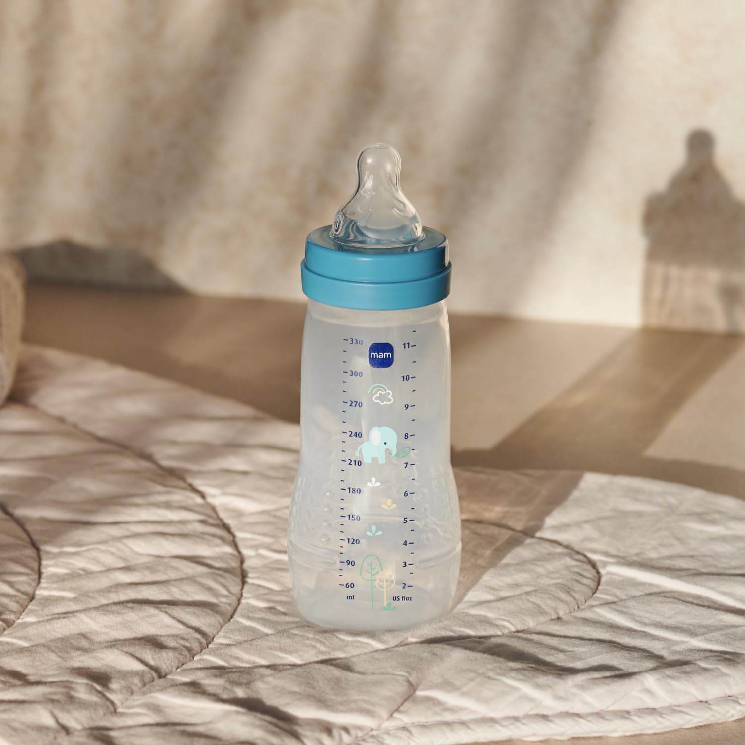 MAM Easy Active — Biberon 330 ml tétine débit X Océan – Image 2