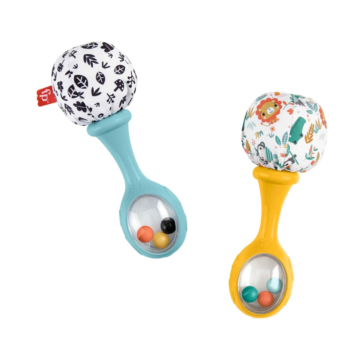 FISHER-PRICE Mes Premiers Maracas — Hochet bébé lot de 2 – Image 2