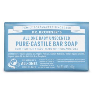 Dr. Bronner's Savon Doux Bio pour Bébé à l'aloé