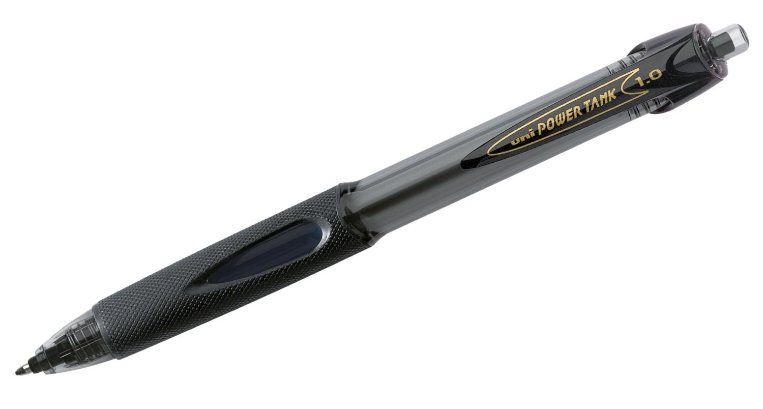 uni-ball 141399 - Stylo à bille Powertank SN-220, 1,0 mm, noir, 1 pièce