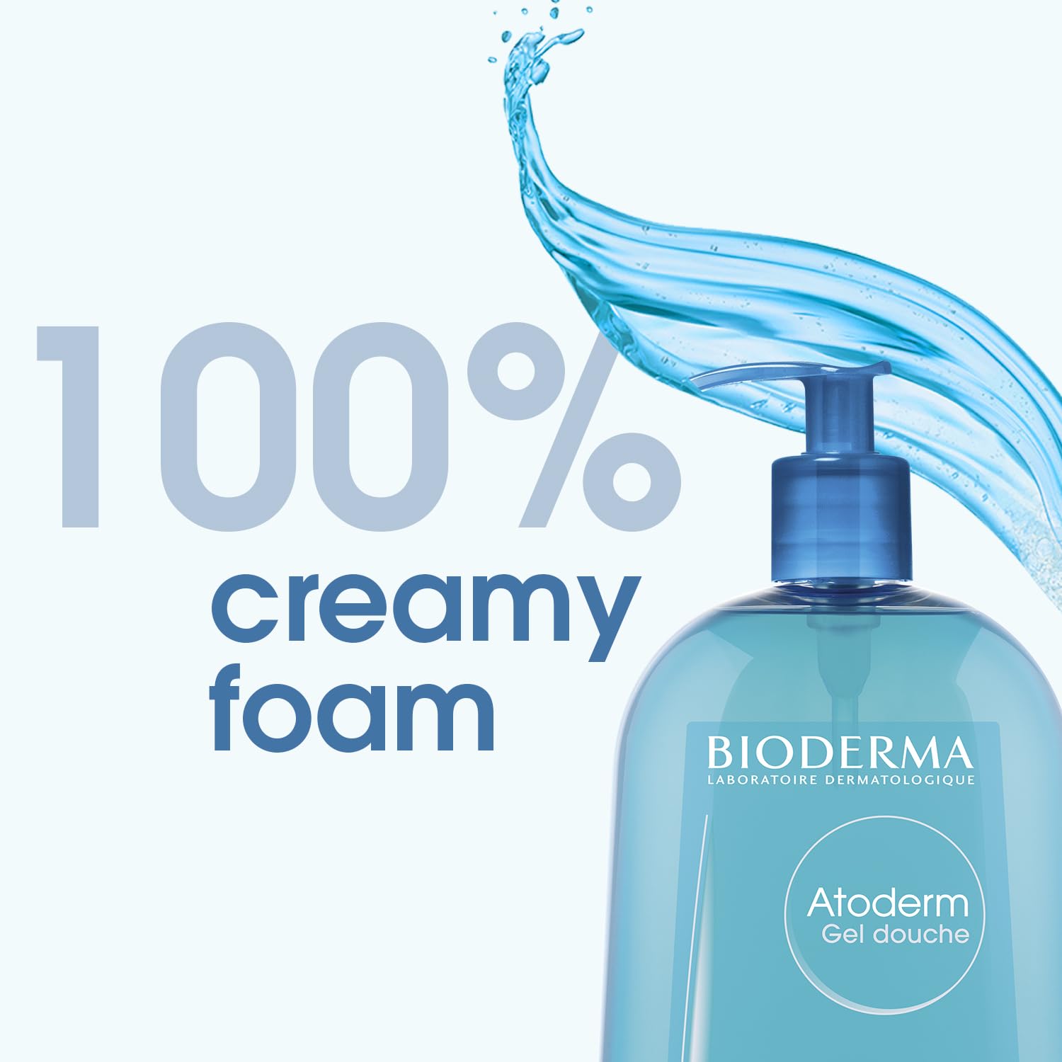 BIODERMA Atoderm — Gel douche sans savon 1 L – Image 3