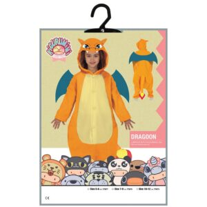 Alternative view of FIESTAS GUIRCA — Costume dragon orange enfant 7 à 9 ans