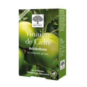 NEW NORDIC — Vinaigre de Cidre Métabolisme 30 comprimés