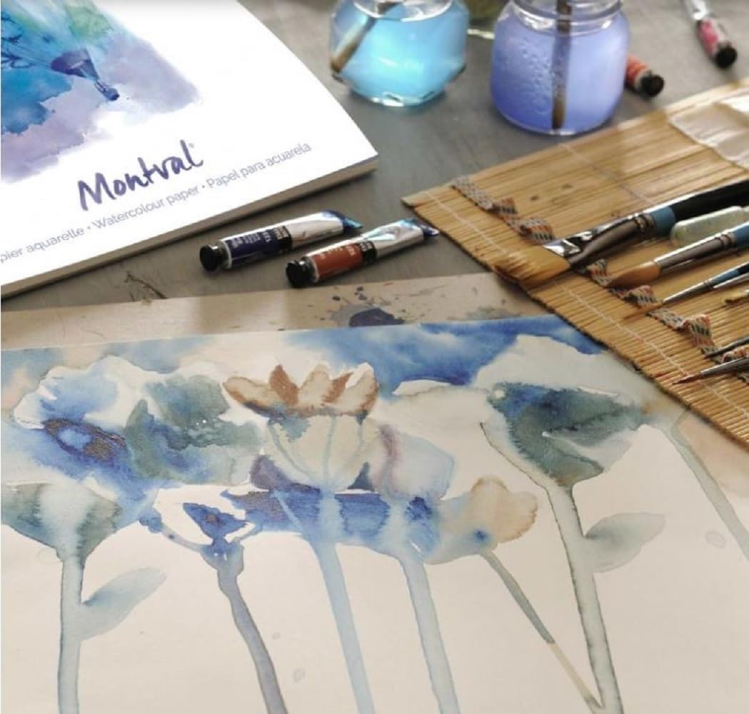 CANSON Montval — Bloc papier aquarelle grain fin 30 x 40 cm – Image 4