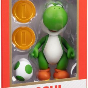 Nintendo Super Mario Figur Yoshi w/Egg in Sammlerbox, 10cm (ex)