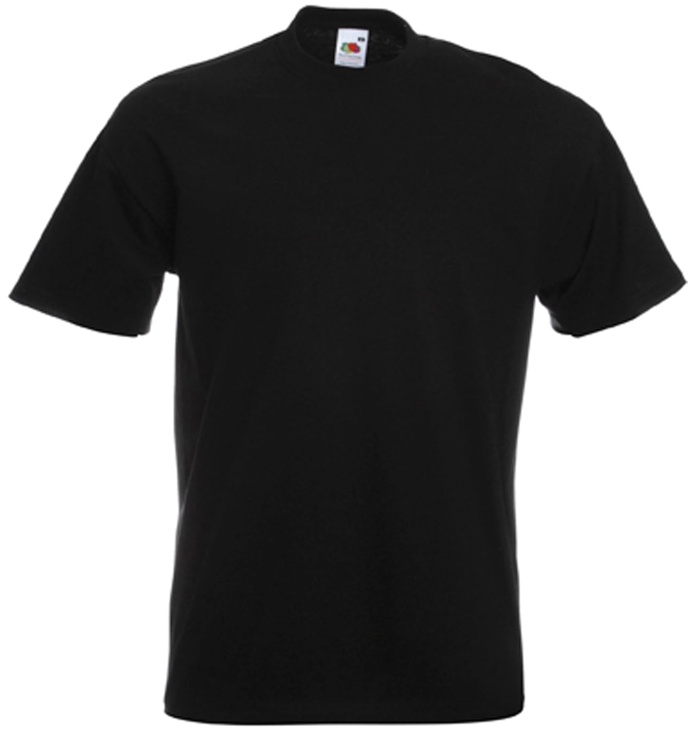 Fruit of the Loom - T-shirt - Homme - Noir - Noir - Medium