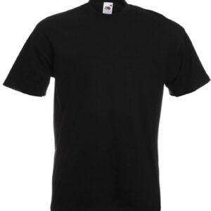 Fruit of the Loom Super Premium T-Shirt à Manches Courtes pour Homme L Noir