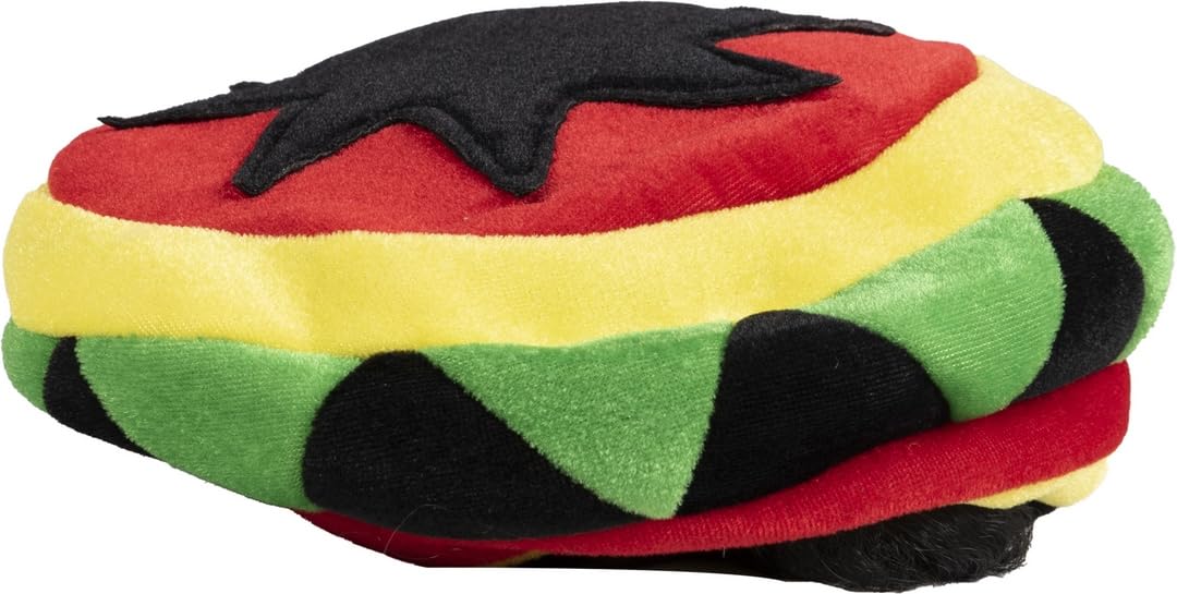 P'TIT CLOWN — Béret Rasta Adulte Multicolore – Image 3