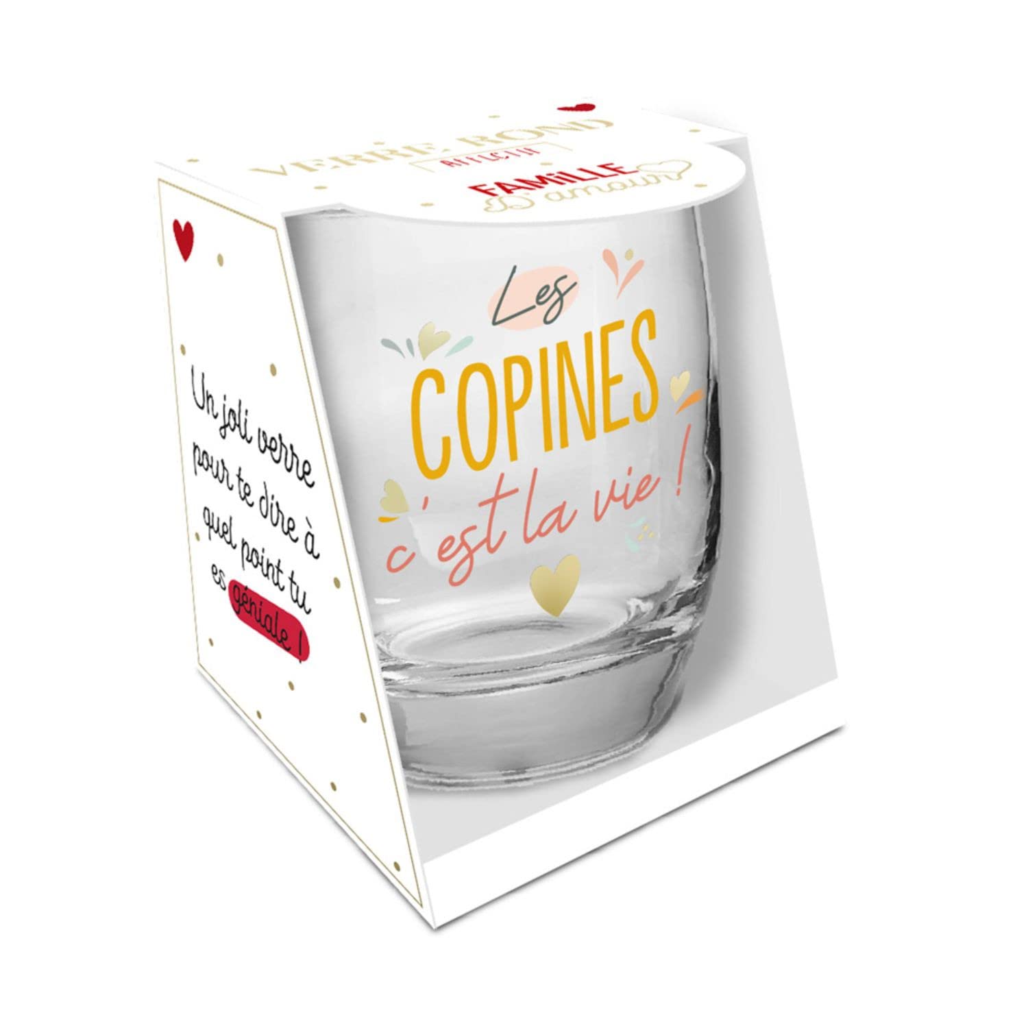 STC — Verre rond déco les Copines c'est la Vie – Image 2