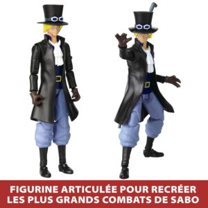 Alternative view of BANDAI Anime Heroes — Figurine Sabo articulée 17 cm