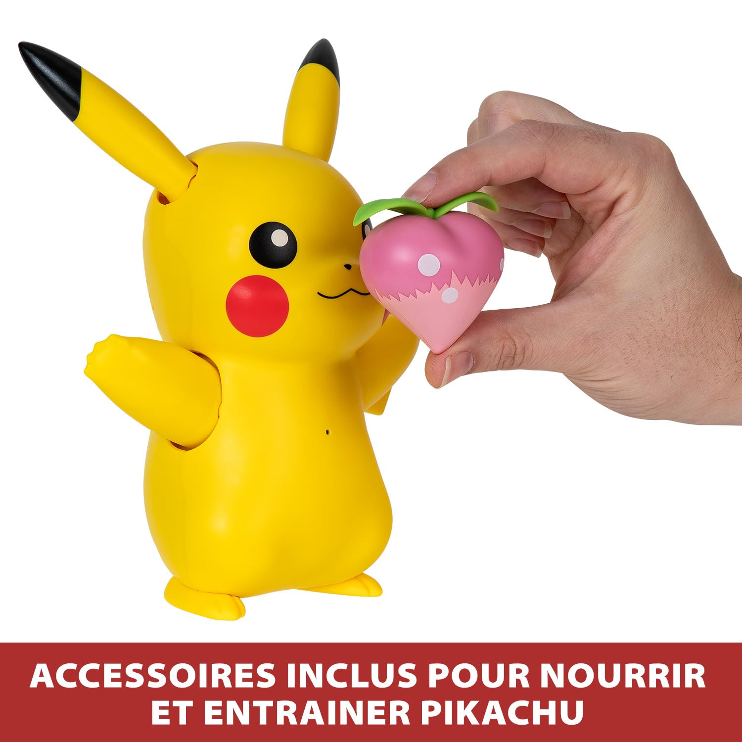BANDAI Pokémon — Pikachu Deluxe interactif et accessoires – Image 3