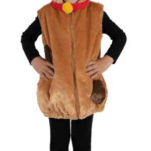 P'TIT CLOWN - Déguisement Animal Enfant - Parfait pour Carnaval, Fêtes Costumées et Évènements à Thème (Chien, 3-4 ans)