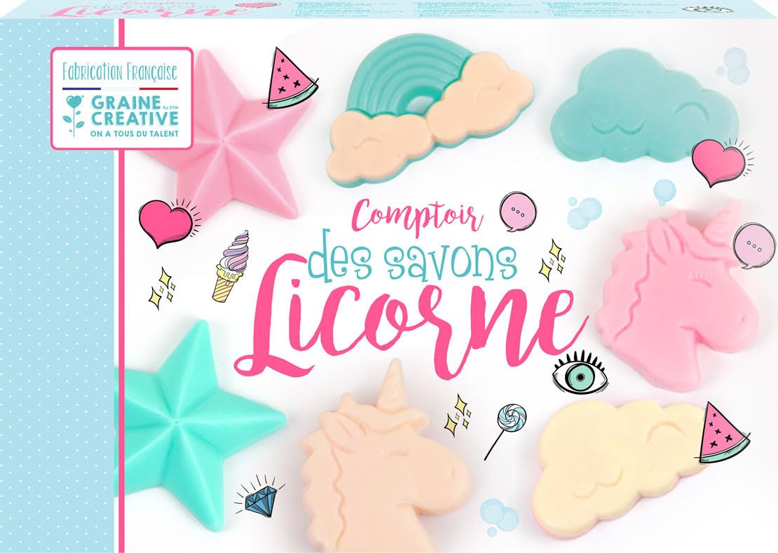 Coffret de création de savons 'Graine Créative by DTM' Licorne