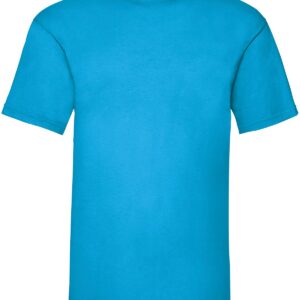 Fruit Of The Loom SS028M T-Shirt, Bleu (Azure), Small Homme