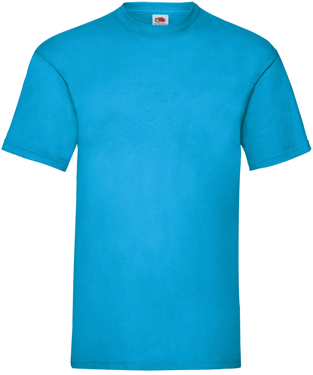 Fruit Of The Loom SS028M T-Shirt, Bleu (Azure), Small Homme