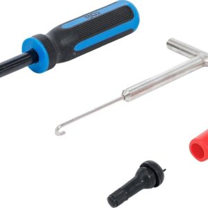 BGS 8766 | Ensemble d'outils rétractables à valve de pneu | 4 pièces