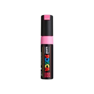 POSCA — Marqueur pointe biseautée large rose fluo