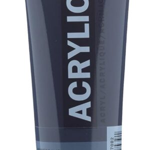 Talens :Amsterdam Standard :Peinture acrylique.120 ml.Couleur : Bleu-gris foncé.