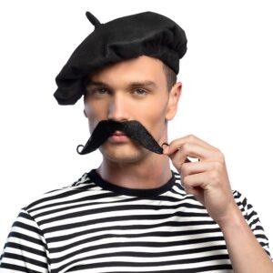 Alternative view of BOLAND — Béret basque noir taille unique adulte