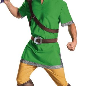 Adultes Legend of Zelda Classique Link Déguisement - L