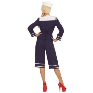 Alternative view of W WIDMANN MILANO — Costume marin années 50 femme taille L