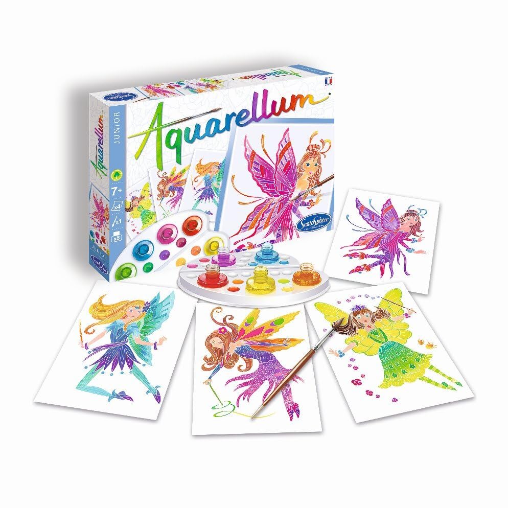 SENTOSPHERE Aquarellum Junior — Kit Peinture Les Fées – Image 4