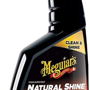 Meguiar`s ME G4116 Natural Shine Vinyl et Rubber Protectant Spray, 473 ML