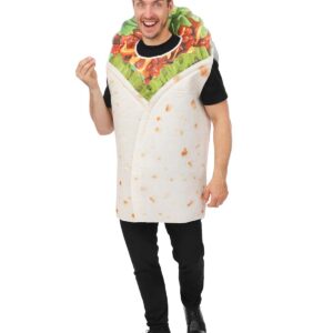 P'TIT CLOWN - 24426 - Costume burrito - adulte - taille unique