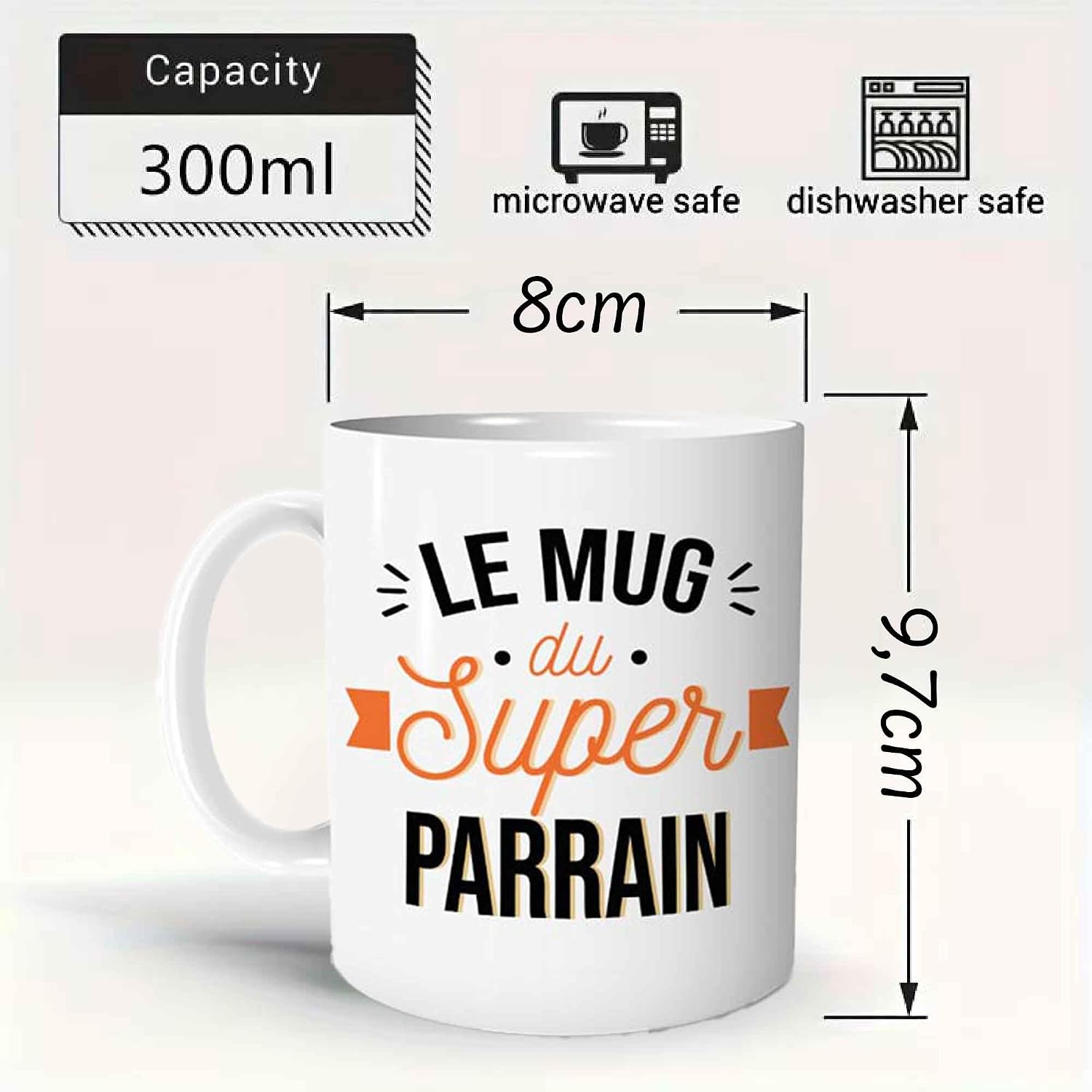 LES TRÉSORS DE LILY — Mug Super Parrain – Image 2