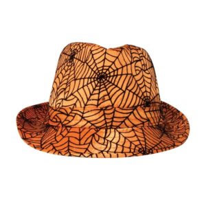 Alternative view of P'TIT CLOWN — Borsalino toile d'araignée orange
