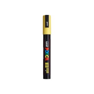 UNI-BALL PC5MJ — Marqueur noir et jaune