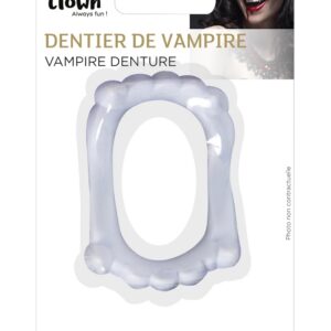 P'tit Clown Dentier de Vampire Blanc