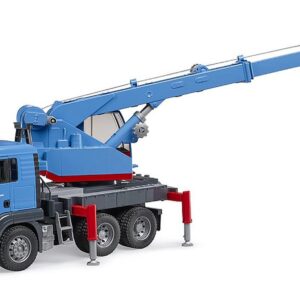 Alternative view of BRUDER MAN TGS — Camion-grue jouet