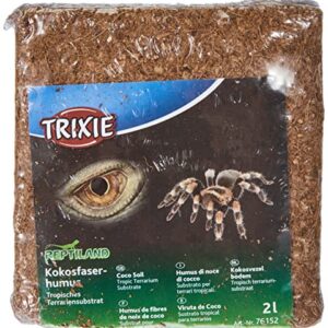 TRIXIE 76152 Substrat en Fibre de Coco pressé pour 2 l