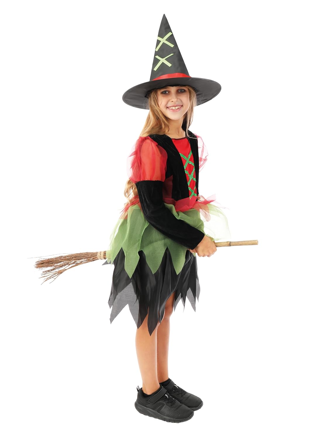 P'TIT CLOWN — Costume fée-sorcière enfant 10/12 ans – Image 3
