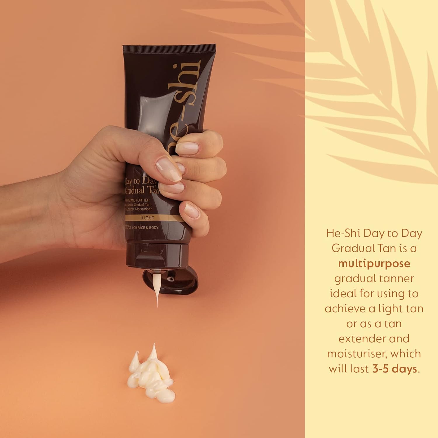 HE-SHI Day To Day — Lotion Autobronzante Progressive 200 ml – Image 2