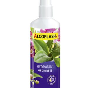 ALGOFLASH Hydratant Orchidées, Vaporisation 1 xfois par jour, 250 ml, AORCHYDRA250N, Violet